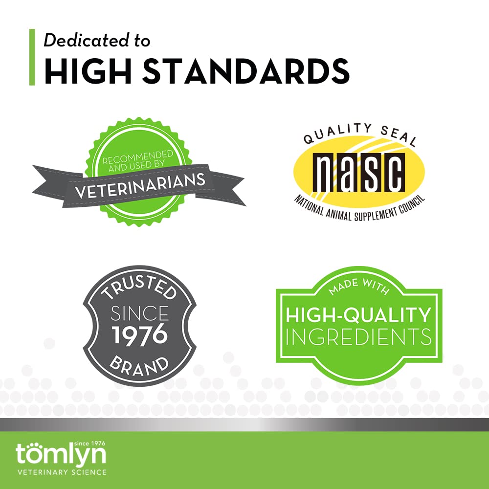 Illustration shows TOMLYN Laxatone ingredients like soybean oil