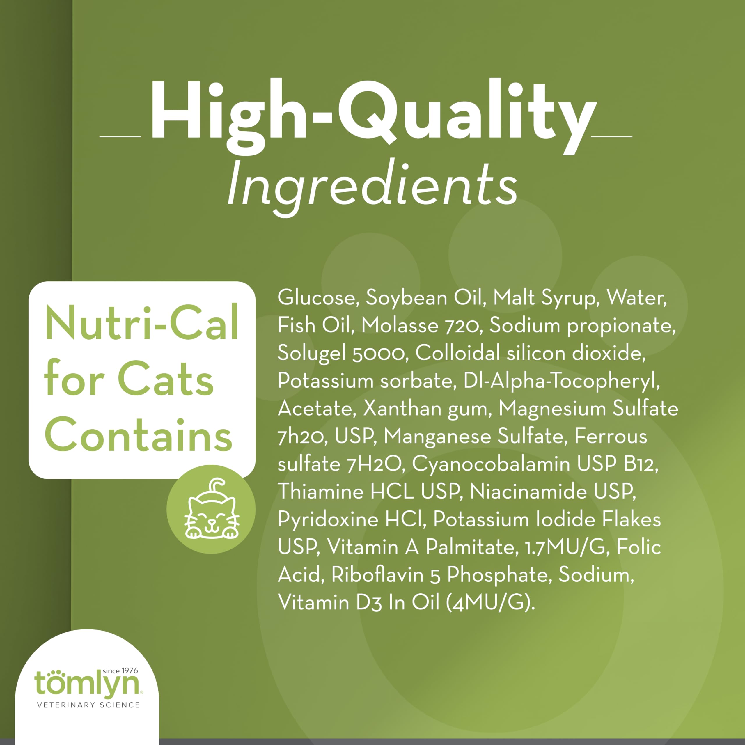 tomlyn nutri-cal omega fatty acids support skin and coat