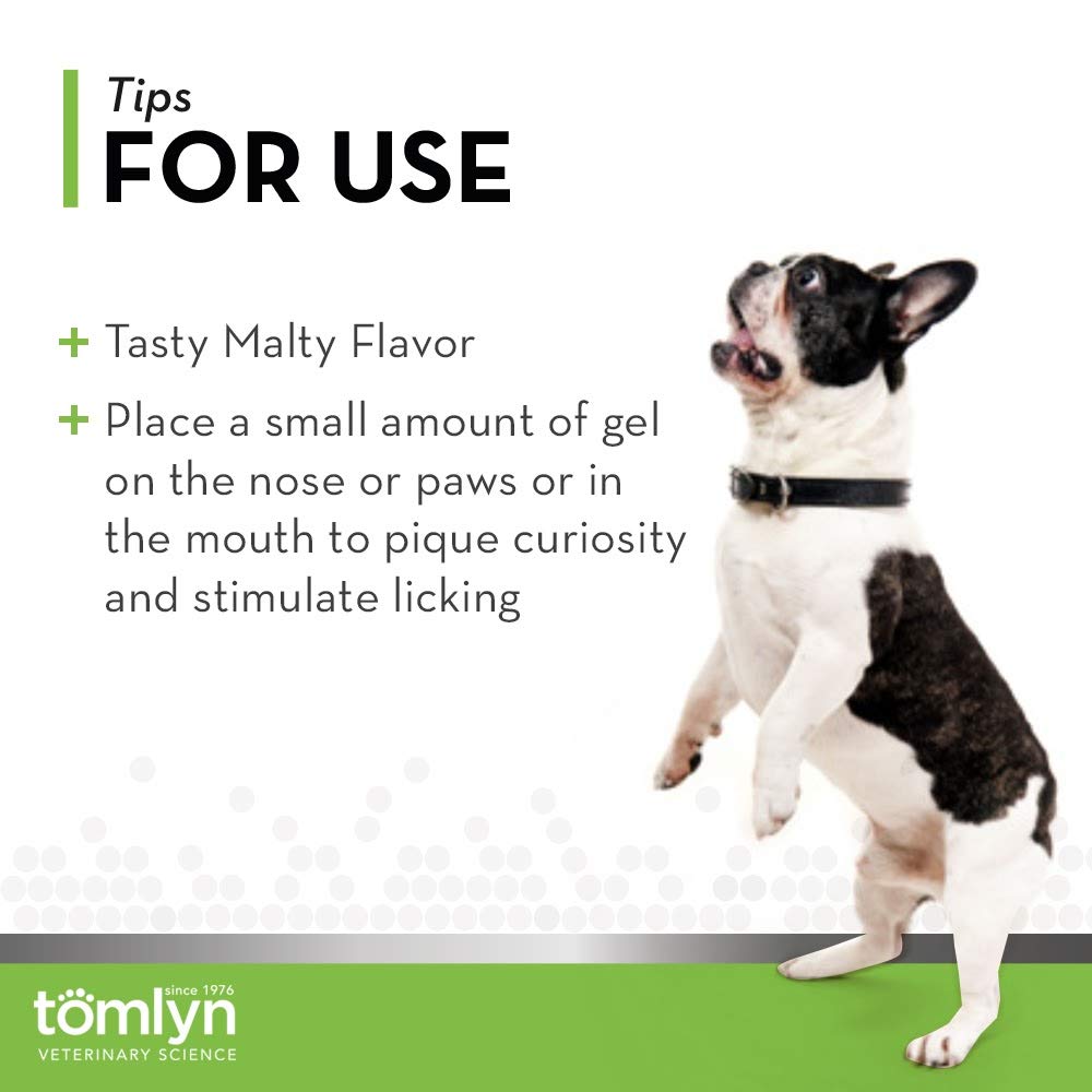 Tomlyn Nutri-Stat gel with measuring spoon for simple portion control at home