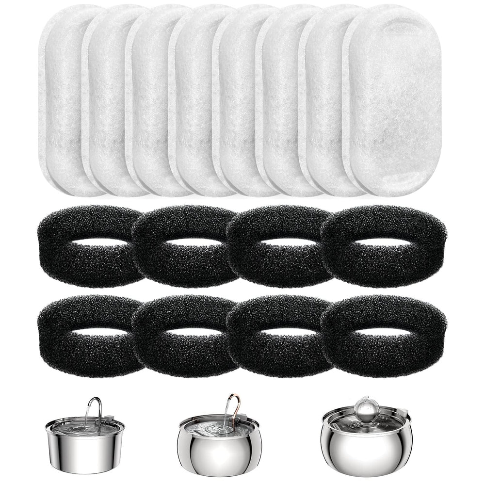 Tomxcute 3-layer filtration close-up shows cotton, activated carbon, and non-woven media