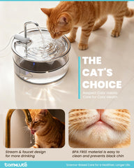 Tomxcute stainless steel top protects water safety during refills.