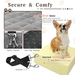 Tomyanner booster seat detachable cover for easy cleaning