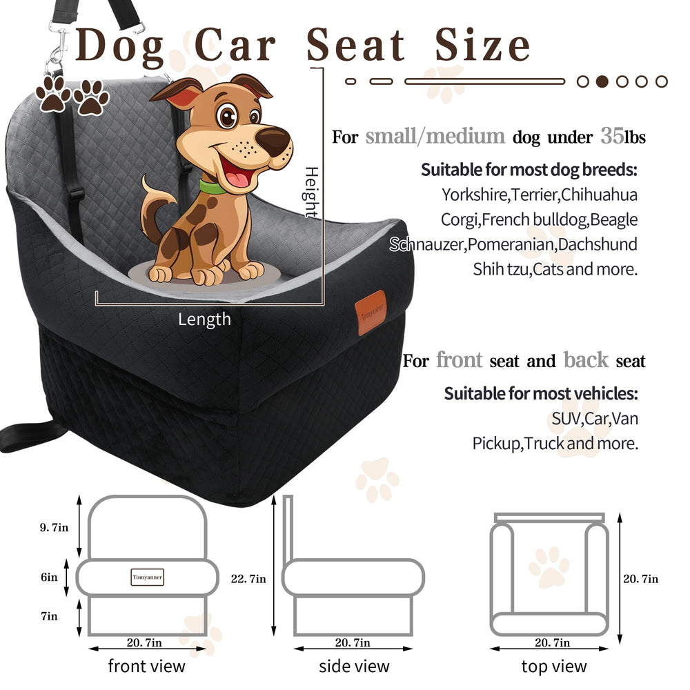Tomyanner booster seat memory foam core supports relaxed posture while traveling