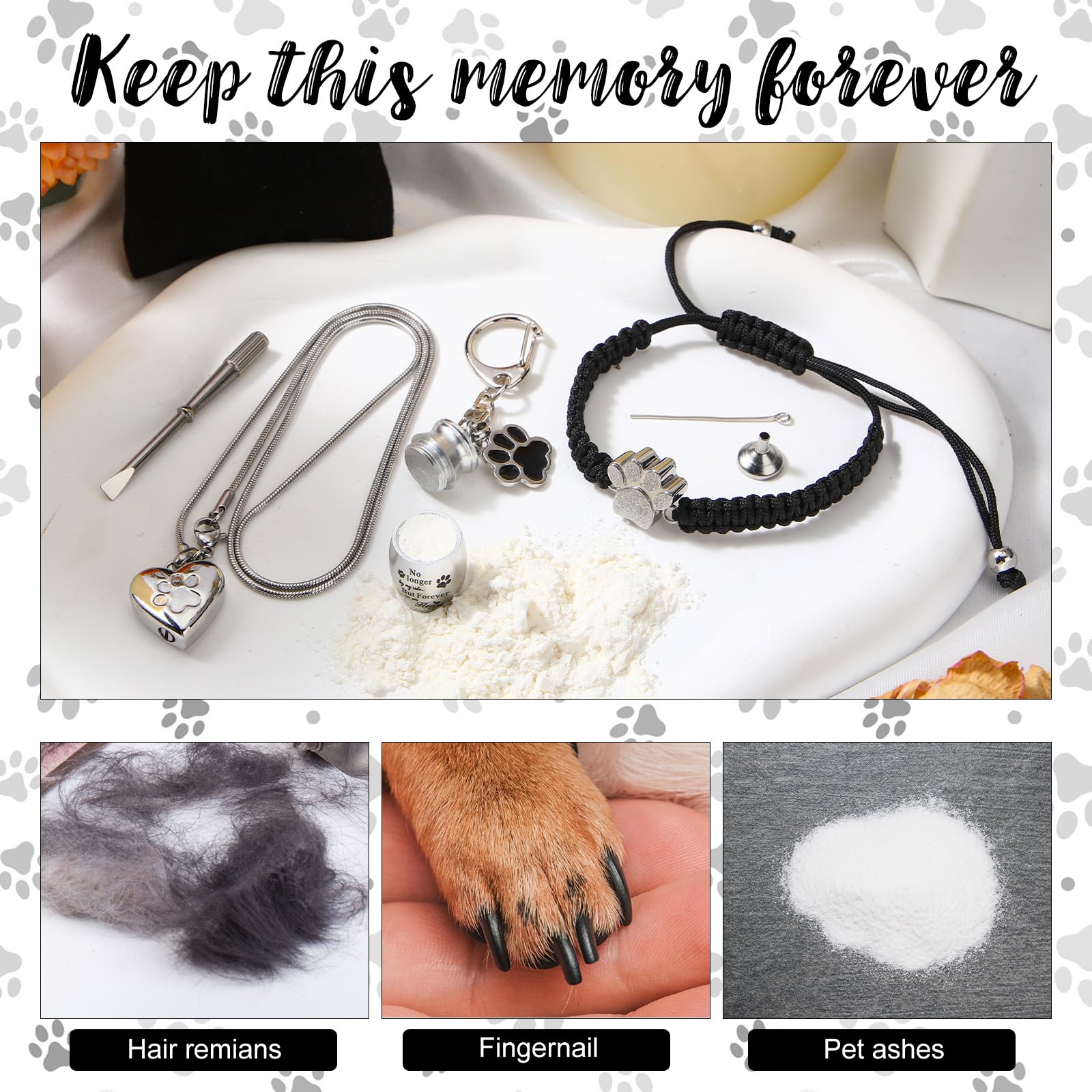 Tondiamo filler accessories, ready to fill and personalize keepsakes.