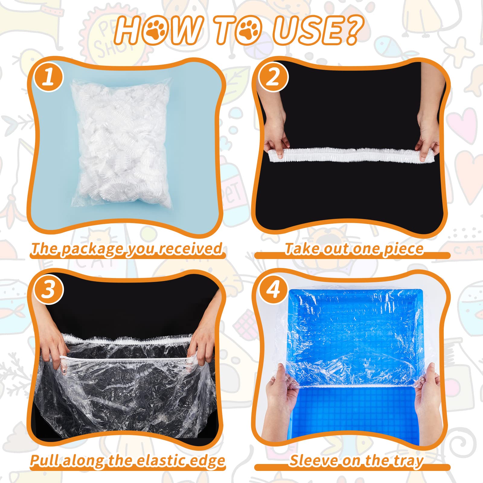 Tondiamo guinea pig cage liner roll for versatile coverage across cages.