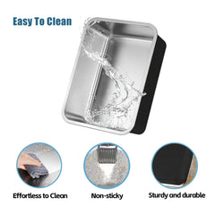 Tondid odor-resistant stainless surface helps keep home fresh.