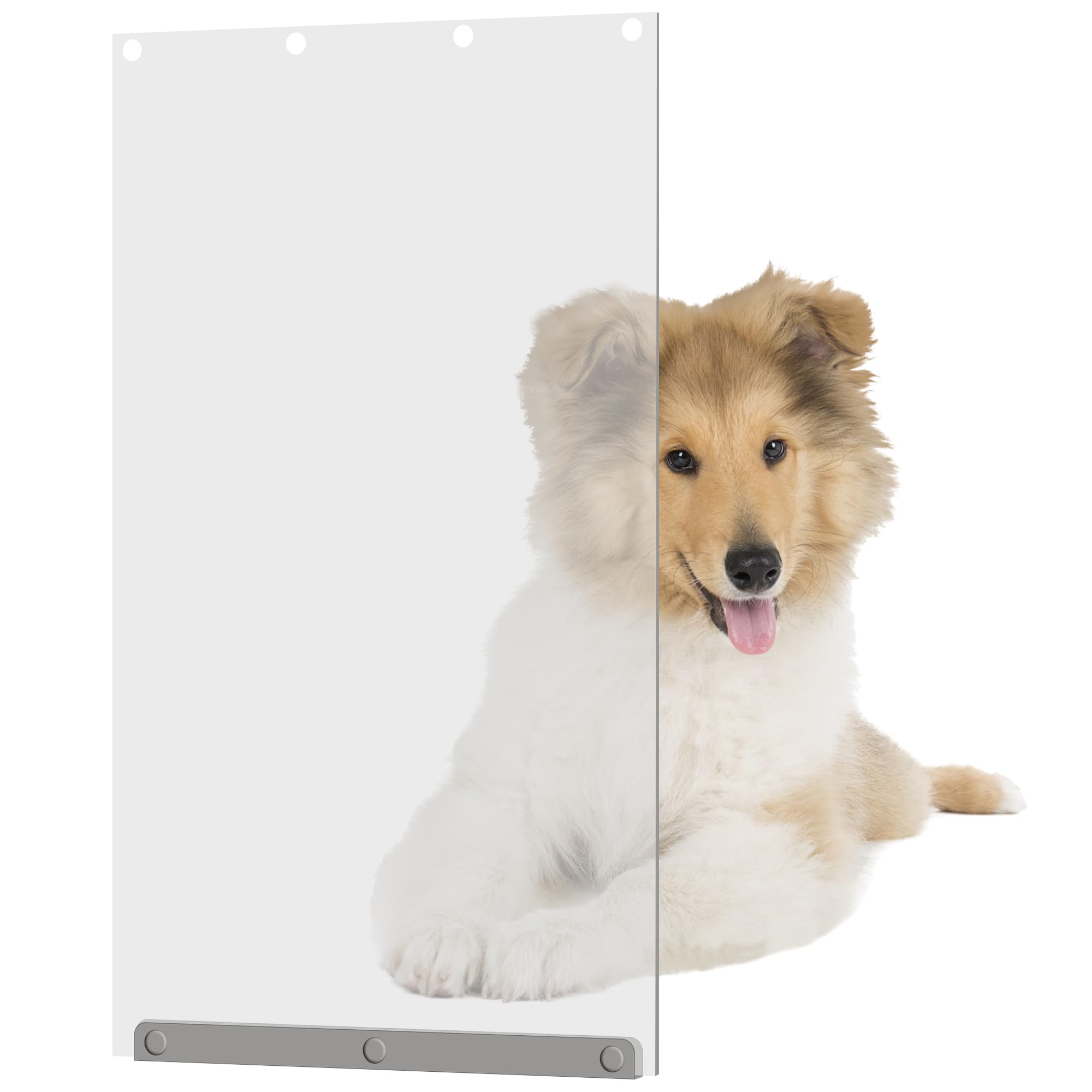 TonGass replacement flap 10x18 for dog door ensures durable fit