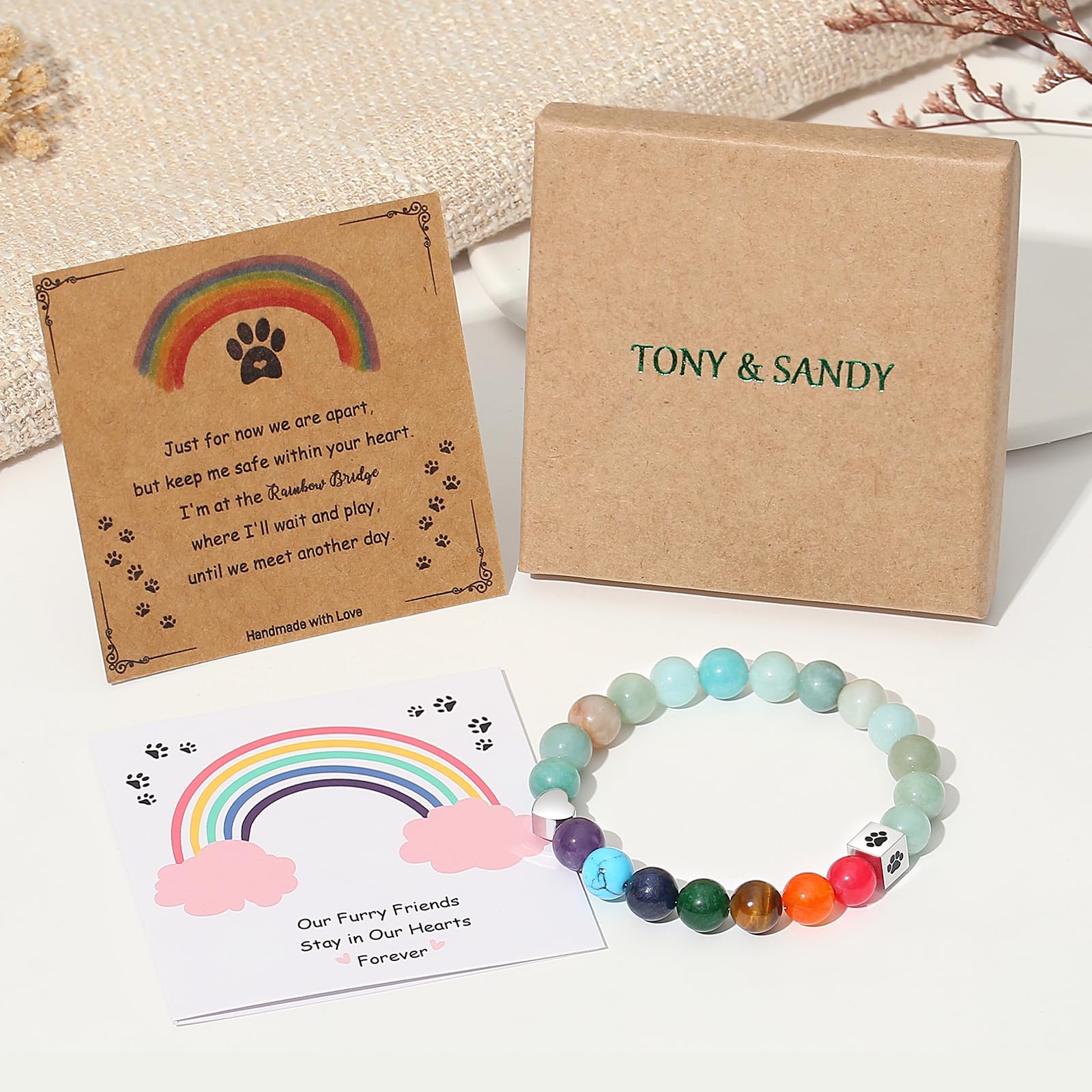 TONY & SANDY durable elastic cord for easy wear