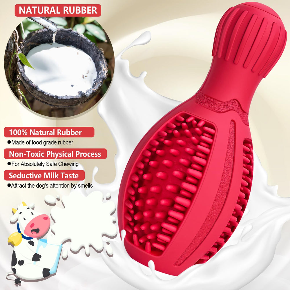 TonyEst bowling-pin shaped puzzle encourages engaging chewing.
