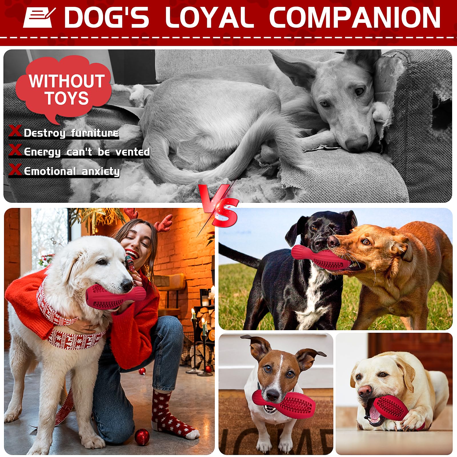 TonyEst durable toy is easy to clean and long-lasting.