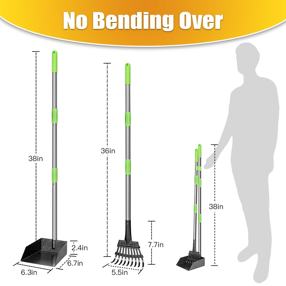 TOOGE rake extended to reduce bending on gravel