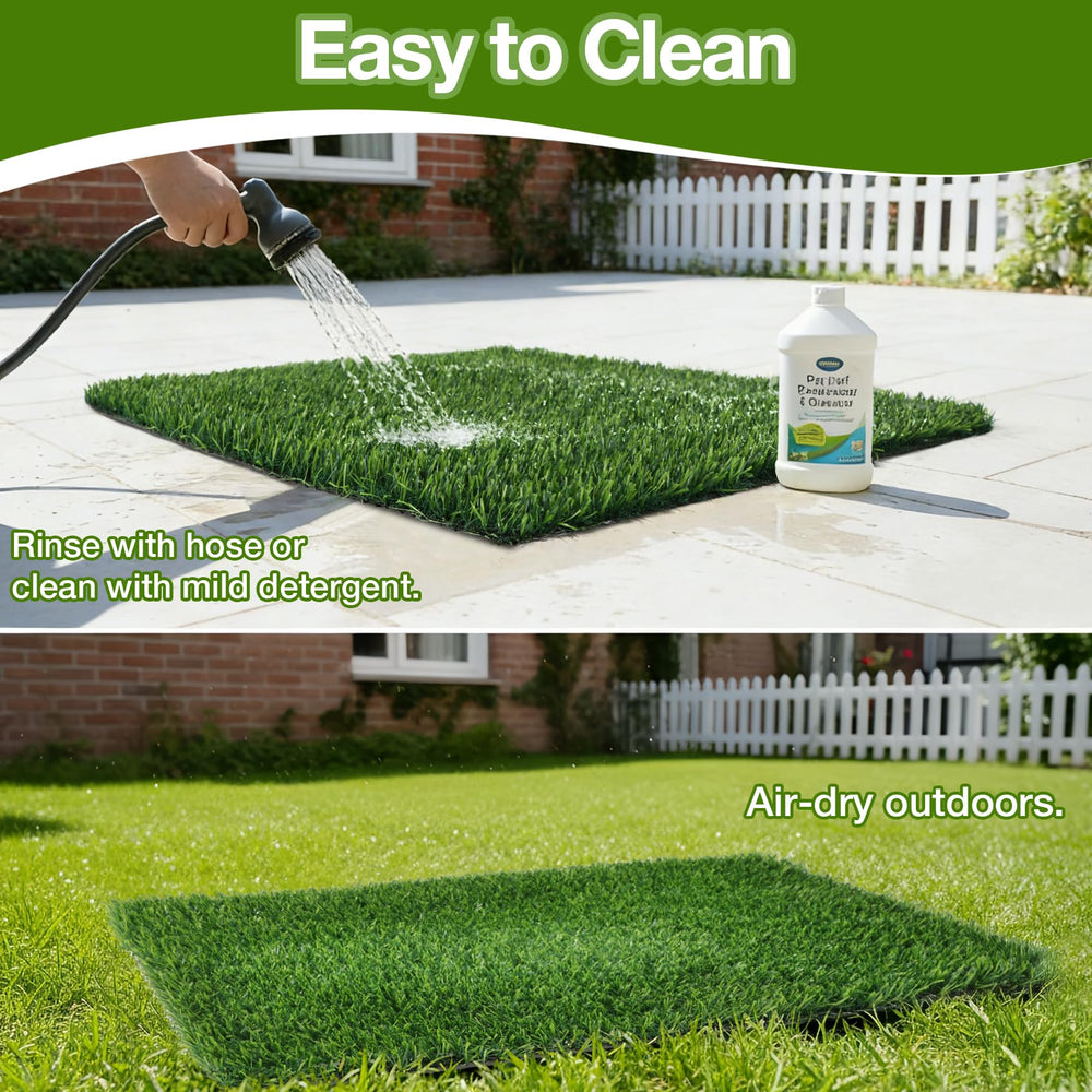 TOOKOO 2-pack grass pads offer flexible use for multi-dog households.