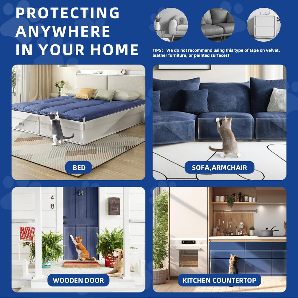 TOOSOFt vinyl protector for couches offers easy installation and lasting coverage.