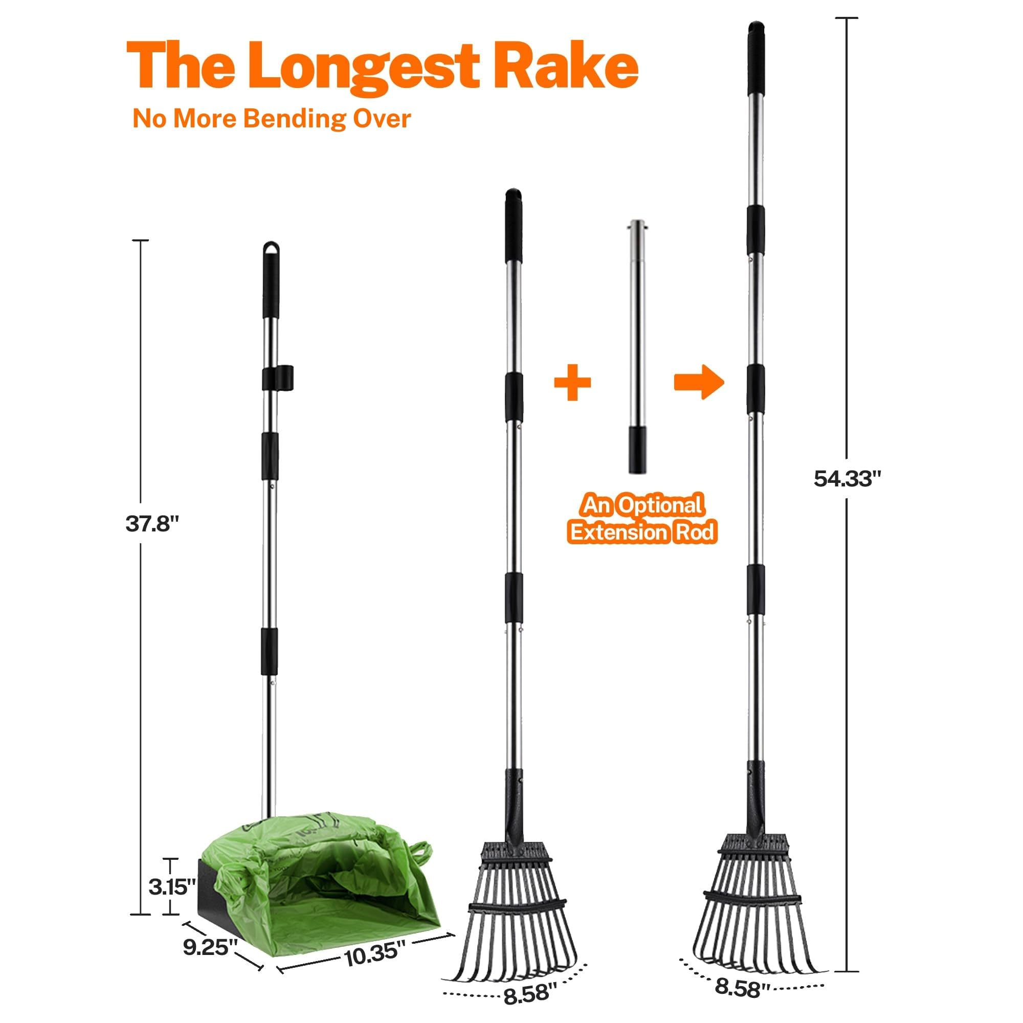 Toozey bag-lock system keeps bags secure during scooping