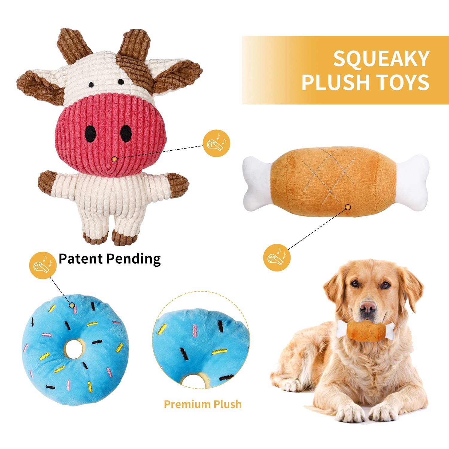 Toozey puppy teething rope toys in colorful mix for oral development and chew satisfaction.
