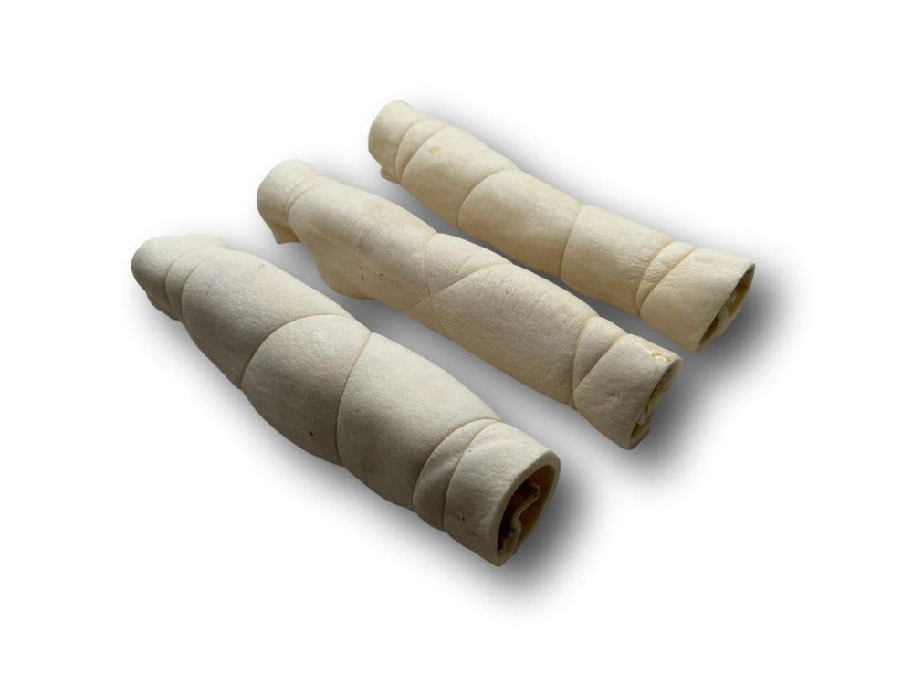 Top Dog Chews Beef Cheek Rolls made from natural beef with no artificial ingredients.