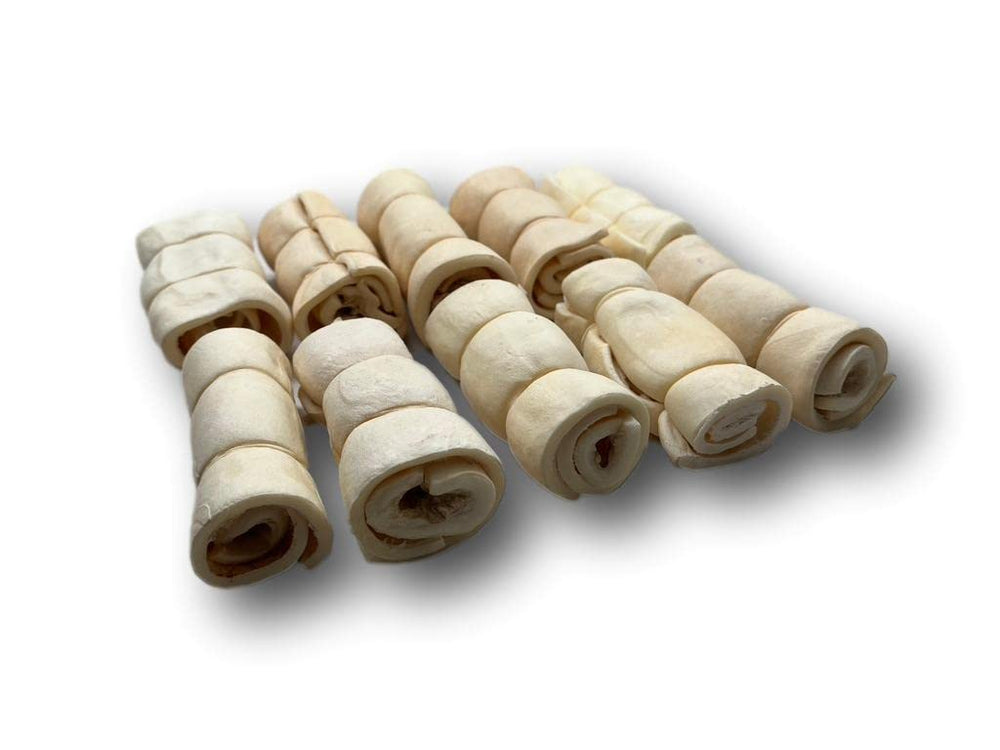 Top Dog Chews help support dental health through chewing.