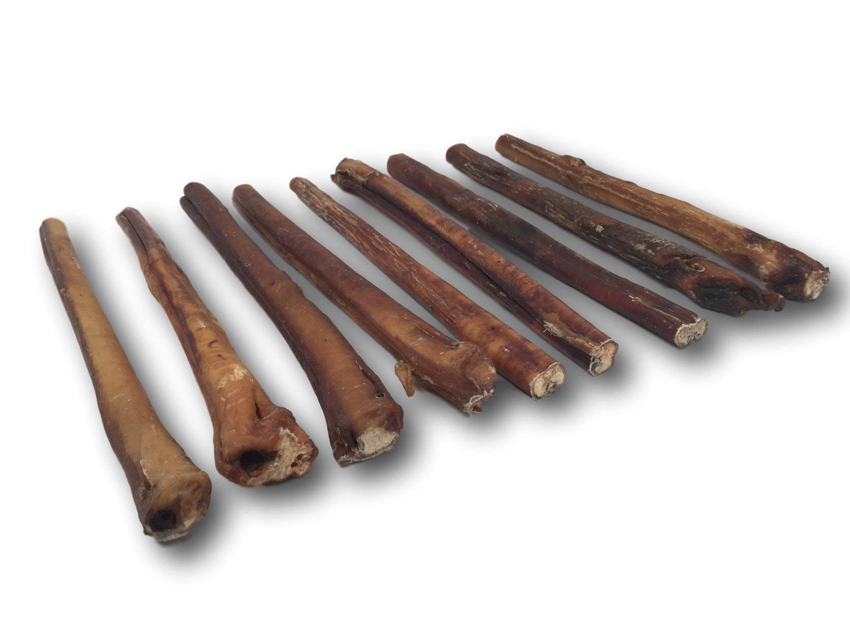 Top Dog Chews 12-inch bully stick offers a long-lasting chew and mental engagement.