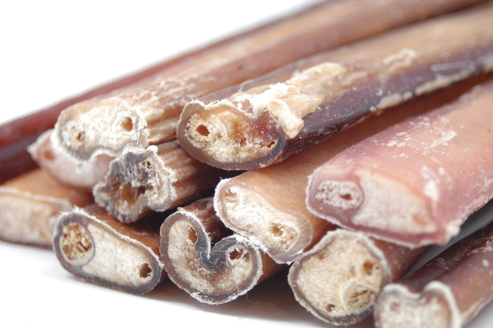 Top Dog Chews South American cattle bully stick flavorful and clean chewing