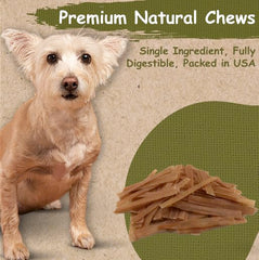 Top Dog Chews USA-made turkey tendon dog treat highlights quality and natural ingredients