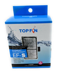 Top Fin EF-S filter cartridge pack for clean aquarium water and easy replacement