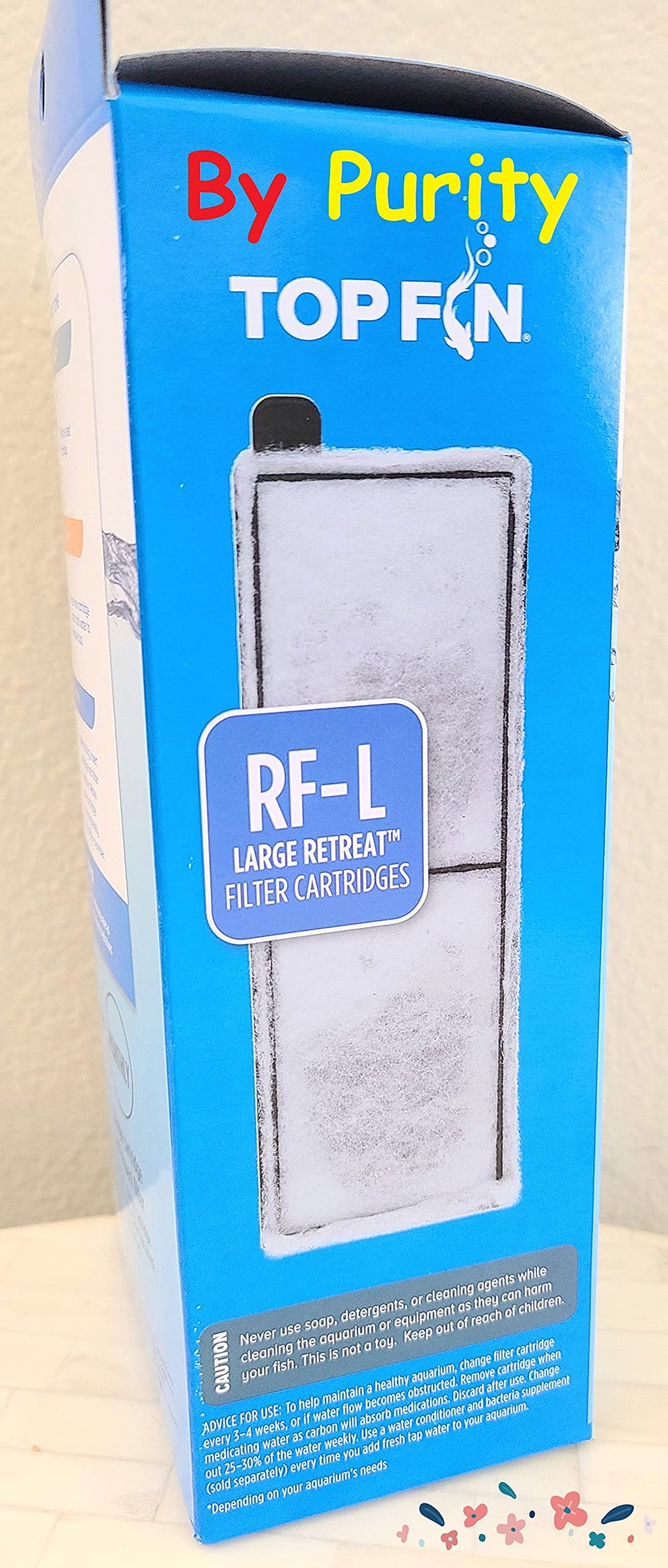 Top Fin Retreat RF-L boosts aquarium clarity for healthier displays.