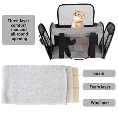 Top Tasta breathable mesh panels promote airflow and visibility