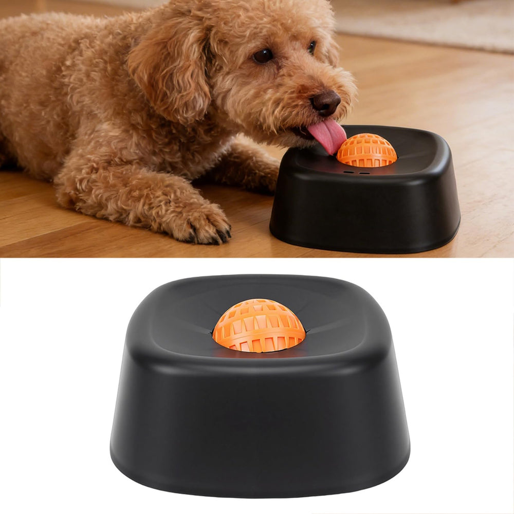 TOPINCN Liquid treat holder accommodates yogurt and broths for enrichment.