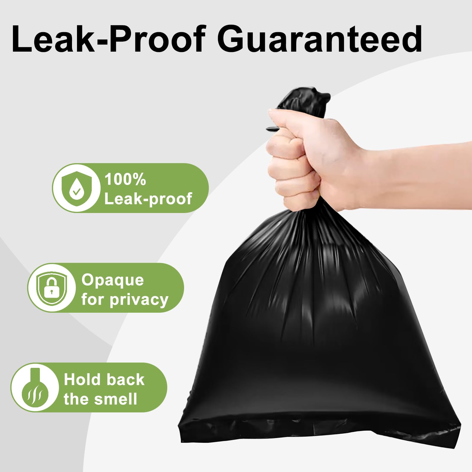 Toplive leak-proof dog bags keep odors contained during outdoor walks