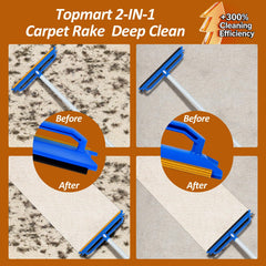 Topmart stainless steel handle provides durable, long-lasting support