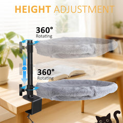 Topmart heavy-duty brackets provide stable support on two levels.