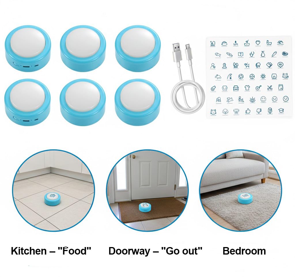 Topodome crystal-clear sound ensures pet requests are heard clearly.