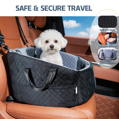Topomerice adjustable safety leash helps secure your pet during travel.
