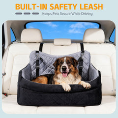TOPOmerice dog car seat removable cover for quick cleaning
