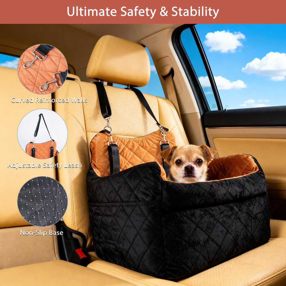 TOPOmerice multi-use pet chair adaptable to car, tent, or patio.