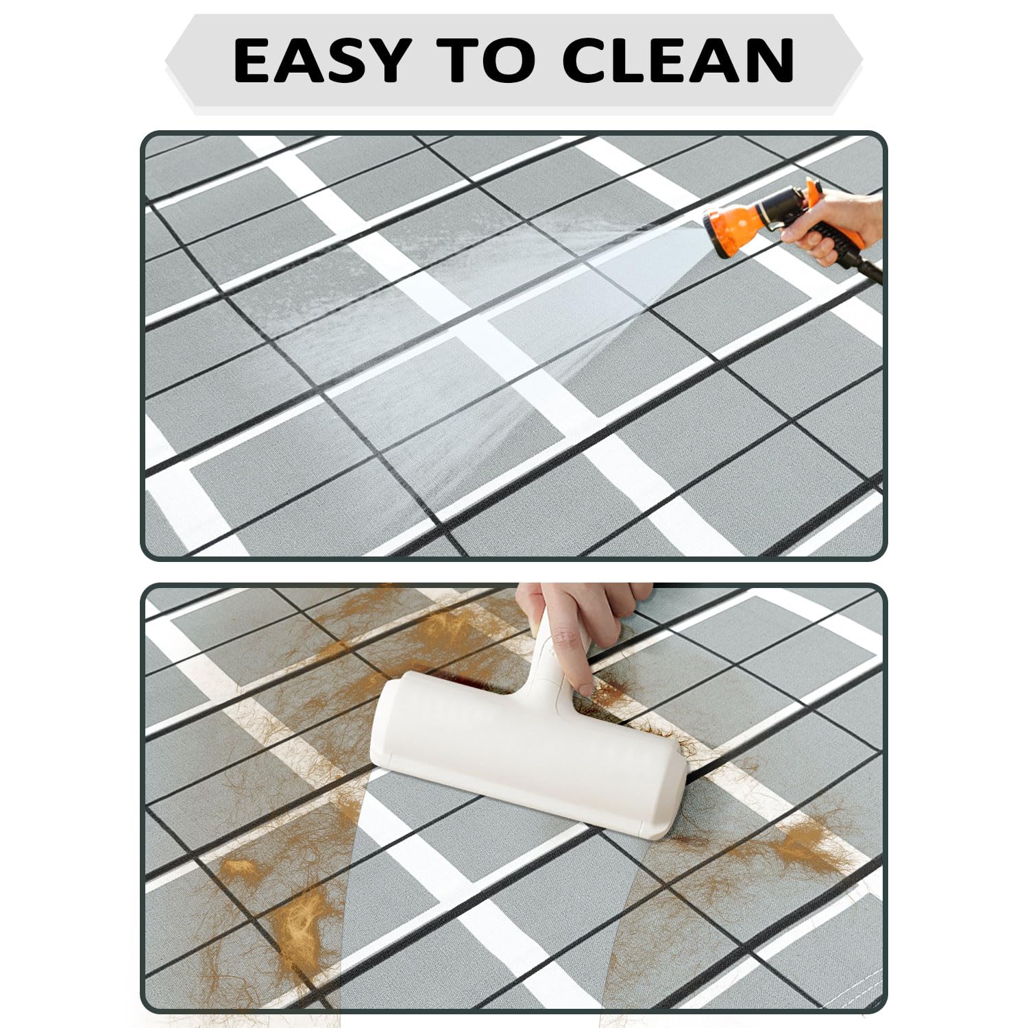 Topsmartking stainless steel frame provides durable outdoor support.