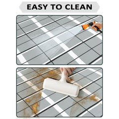 Topsmartking stainless steel frame provides durable outdoor support.