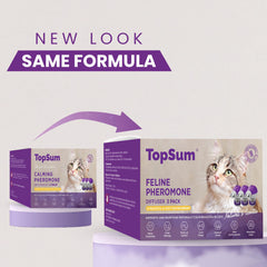 TopSum refill vial for cat calming diffuser lasting up to 30 days