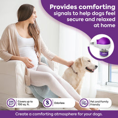 TopSum dog barking-chewing focus diffuser aids daily life.