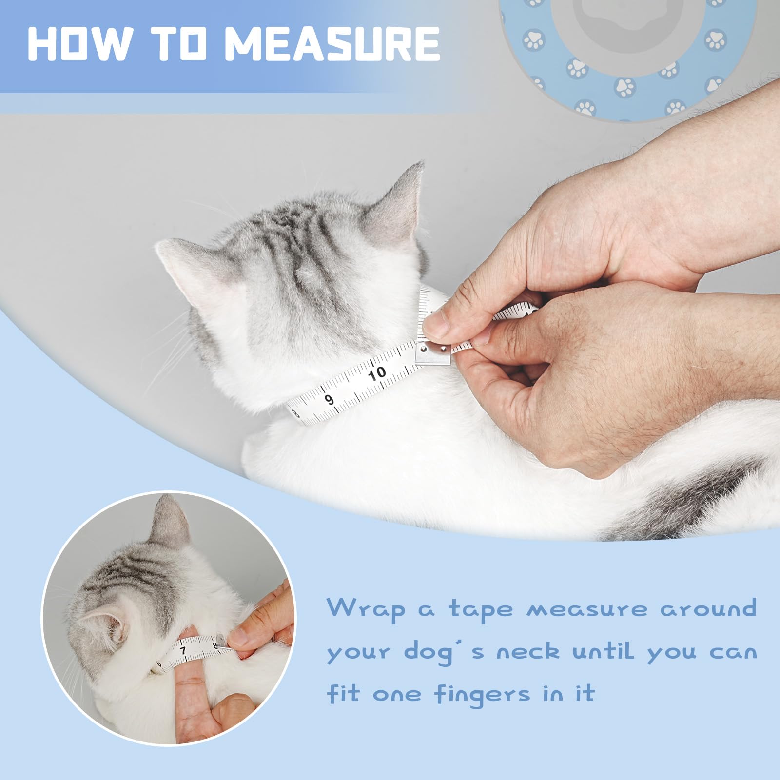Toptakeit cat cone promotes normal eating and sleeping while wearing it