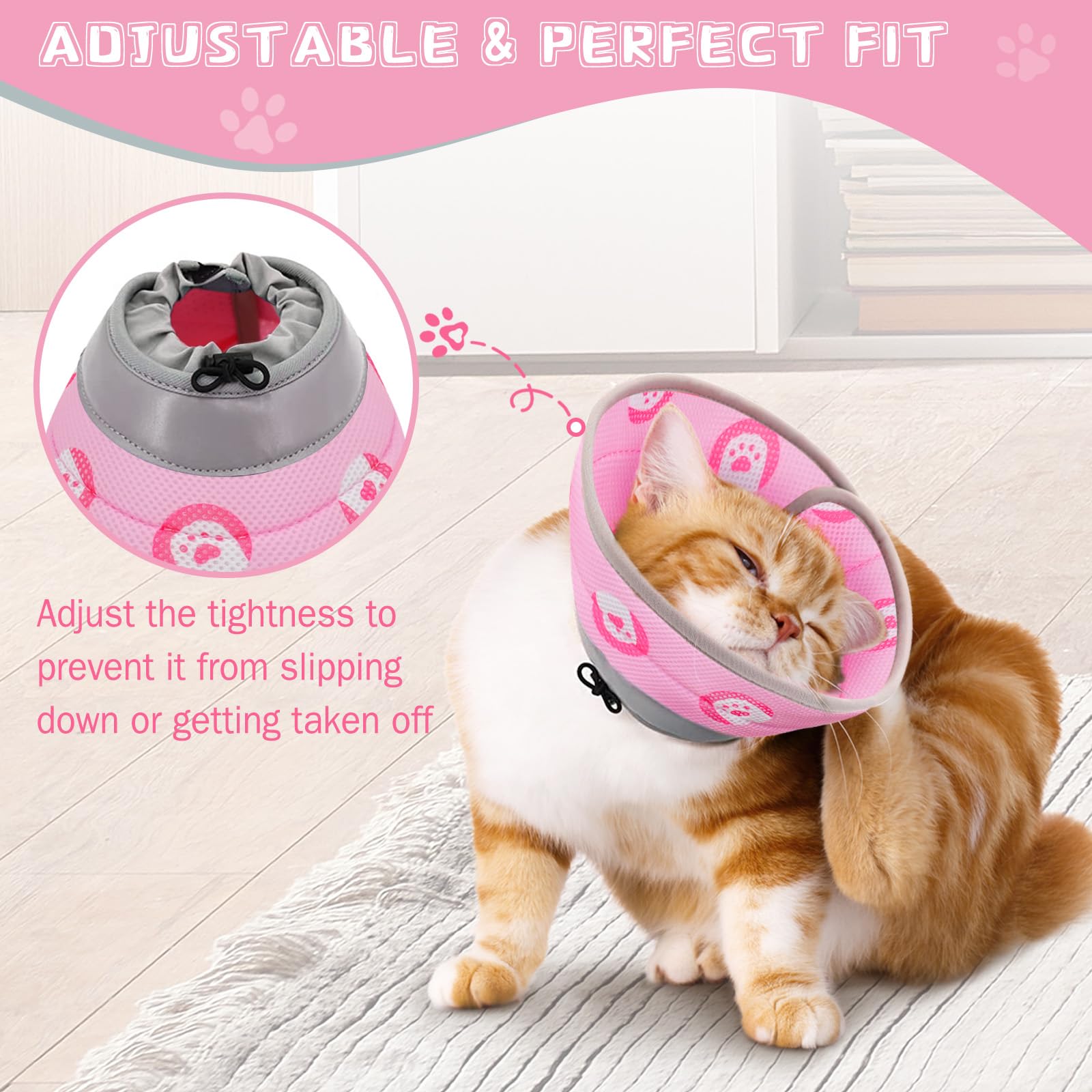 Toptakeit lightweight-design stays unobtrusive during meals and rest.