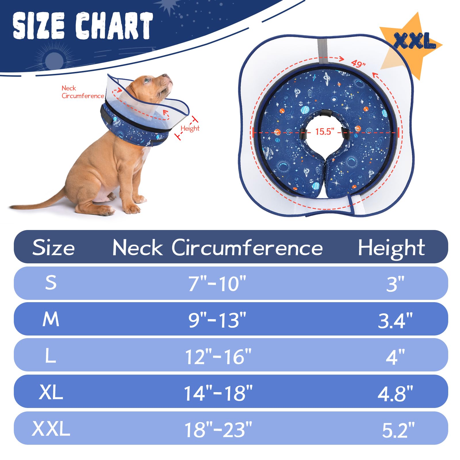 Toptakeit interior securement keeps the cone in place on any neck size