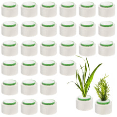 TOPZEA aquarium plant pots with net pots securing bottom placement for lush layouts.