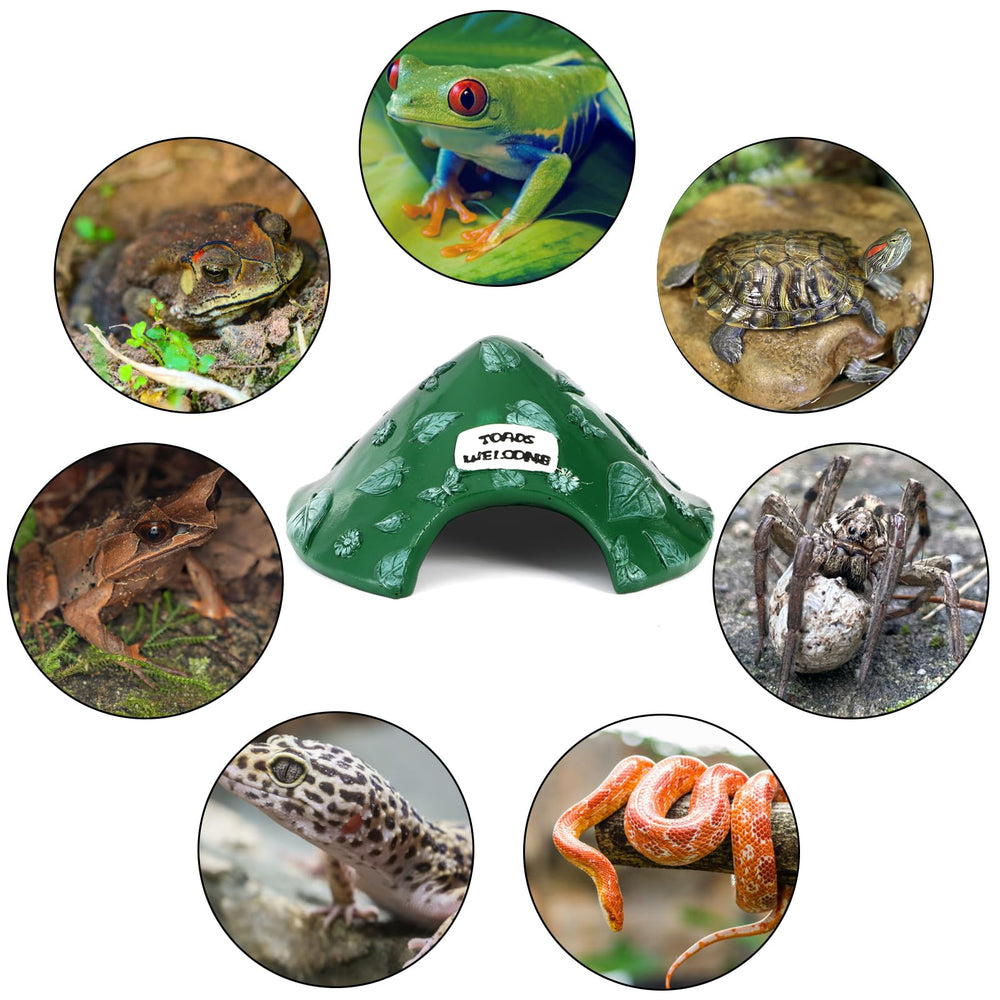 TOPZEA garden decor hideaway adds charm while sheltering wildlife.