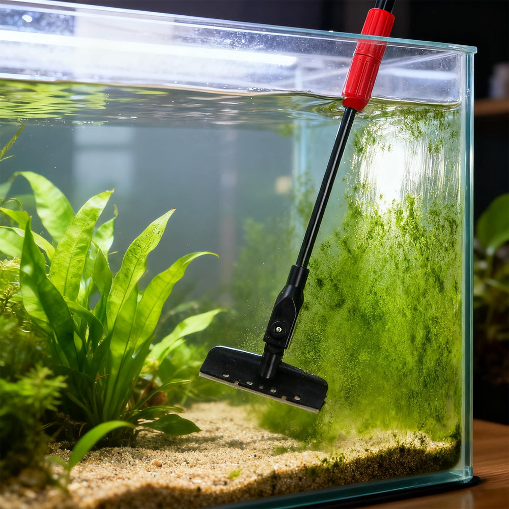 TOPZEA tube brush cleans aquarium tubes and removes debris