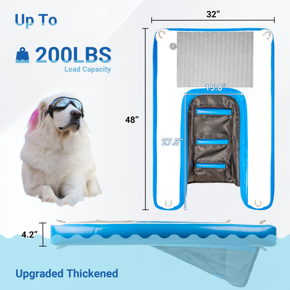 Toriexon non-slip surface ensures stable footing on wet ramps.