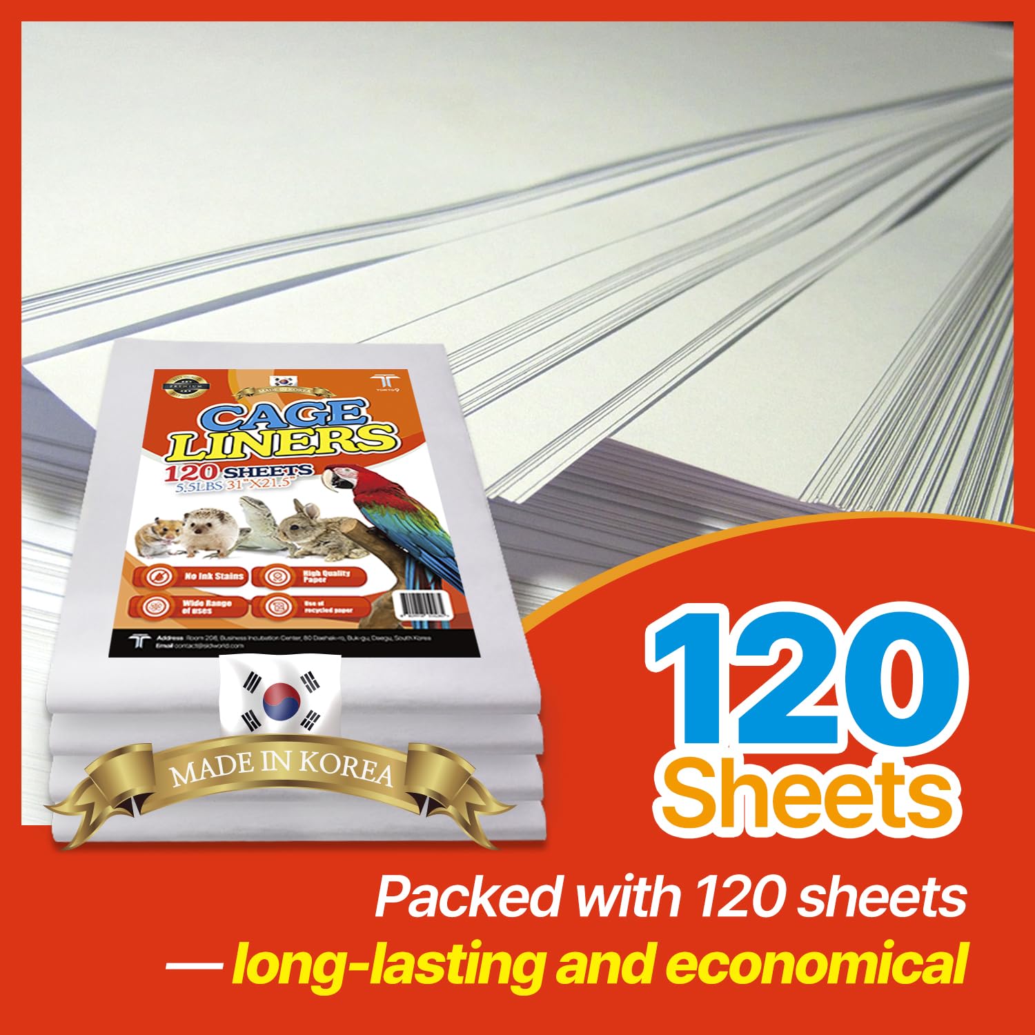 T TORTO9 31 x 21.5 inch size covers large cages efficiently.