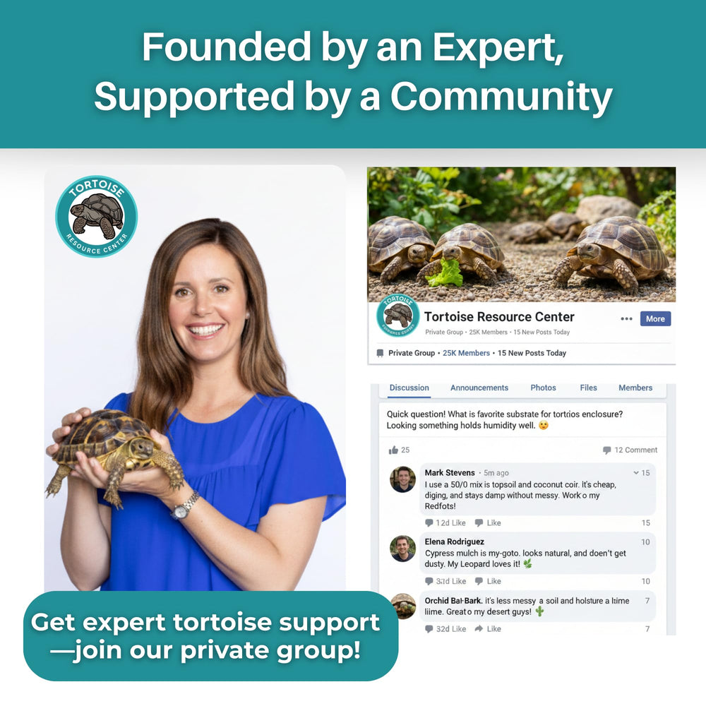 Tortoise Resource Center growth tracking journal helps monitor progress