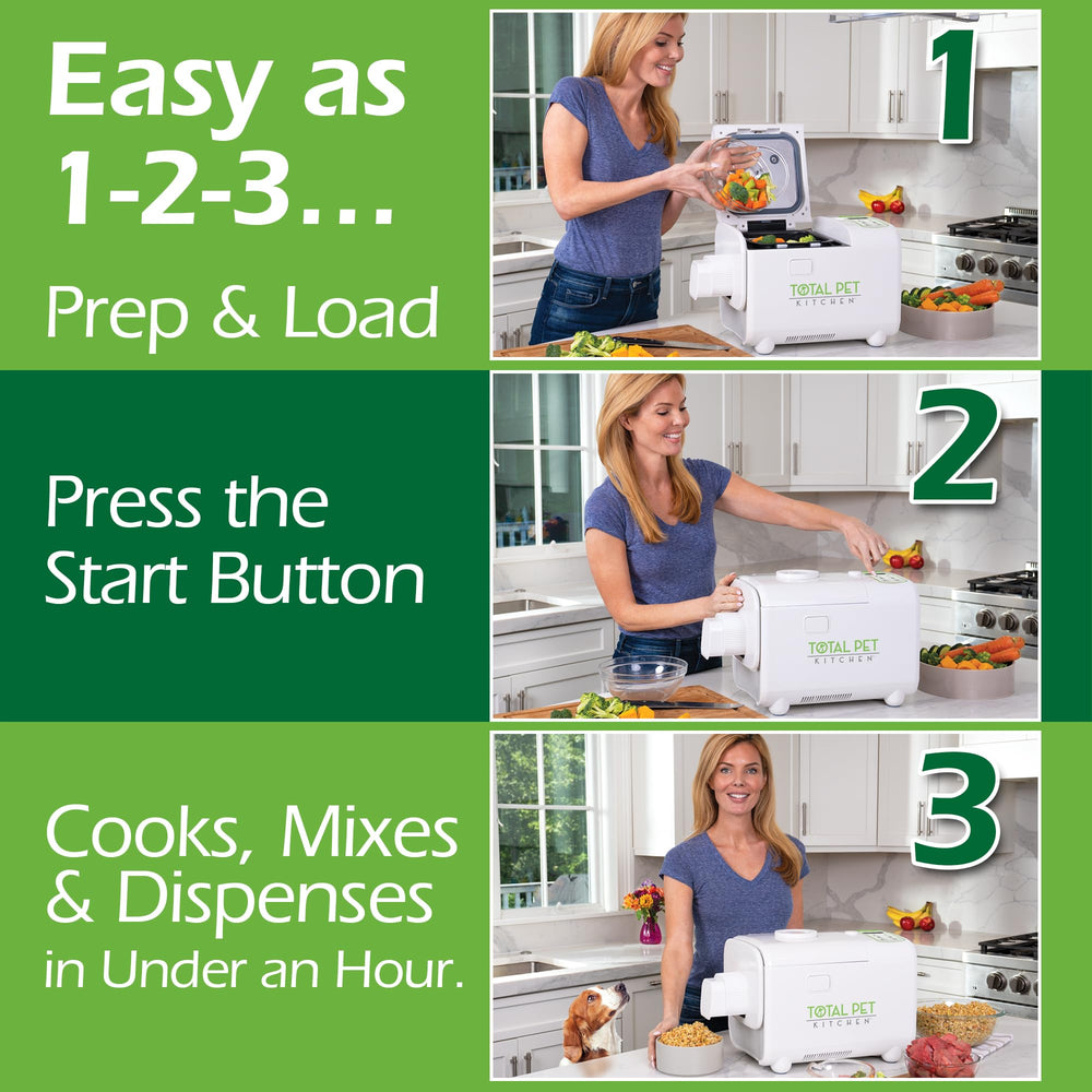 Total Pet Kitchen fish program for protein-packed meals.