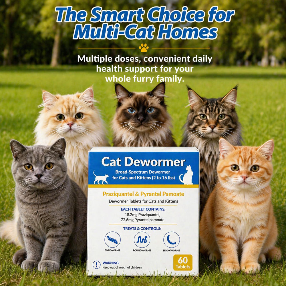 Totoketty vet-trusted formula provides safe, reliable deworming